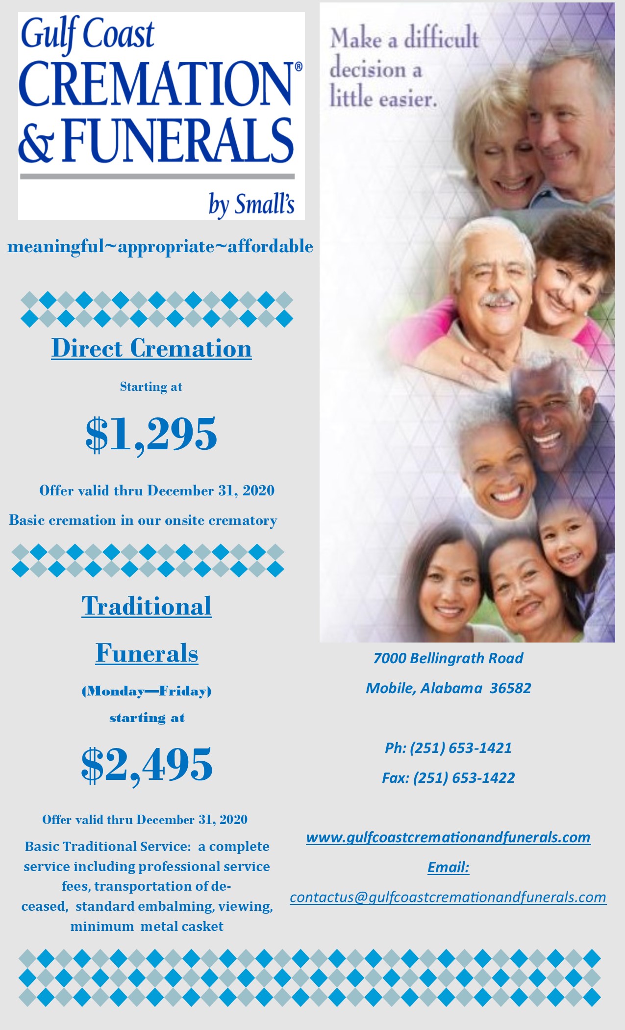 Gulf Coast Cremation And Funerals, By Small's - Main photo