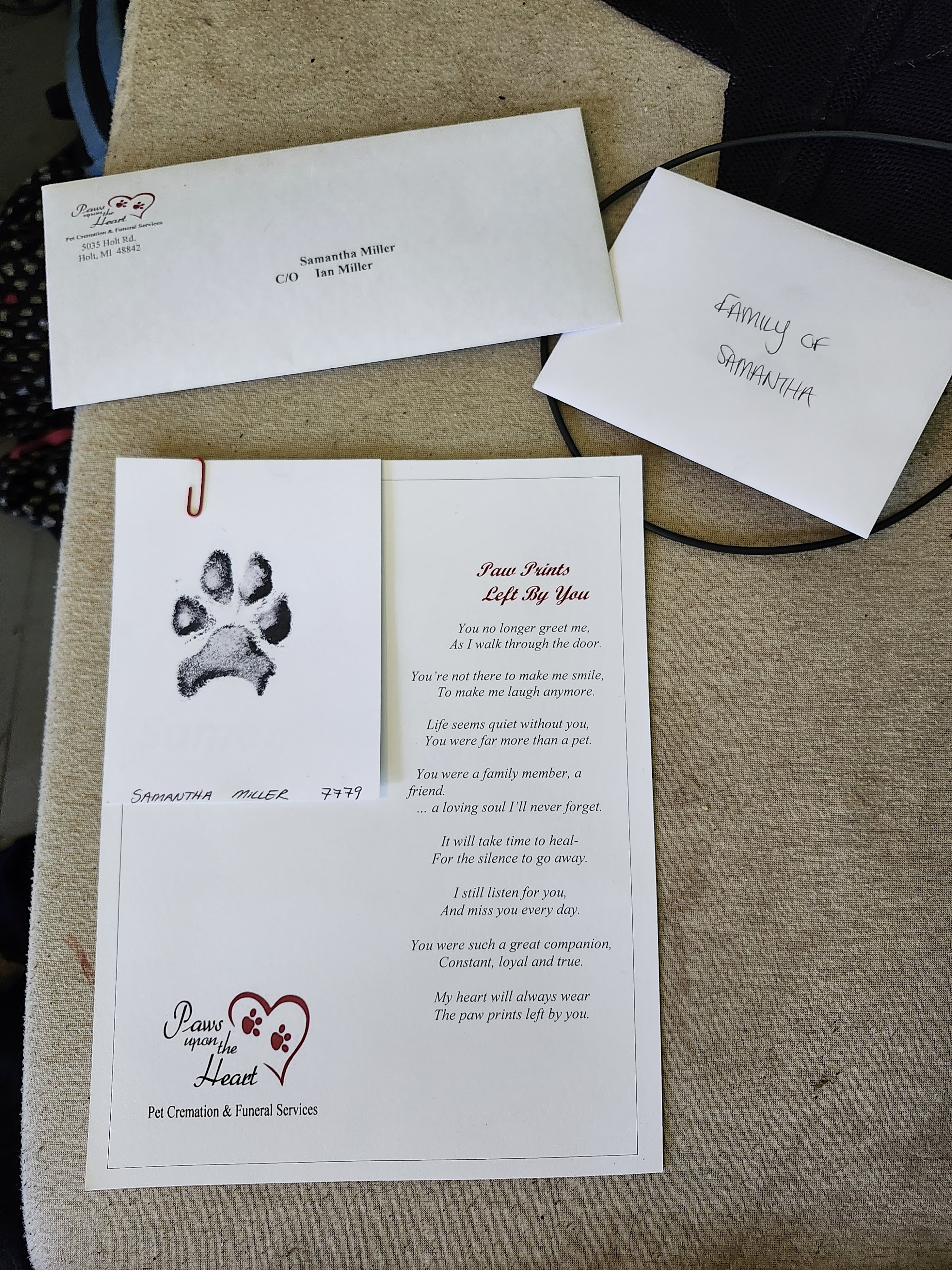 Paws Upon The Heart Pet Cremation Services - Main photo